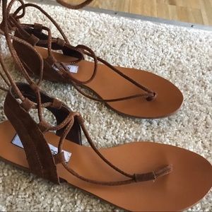 Steve madden lace up sandal